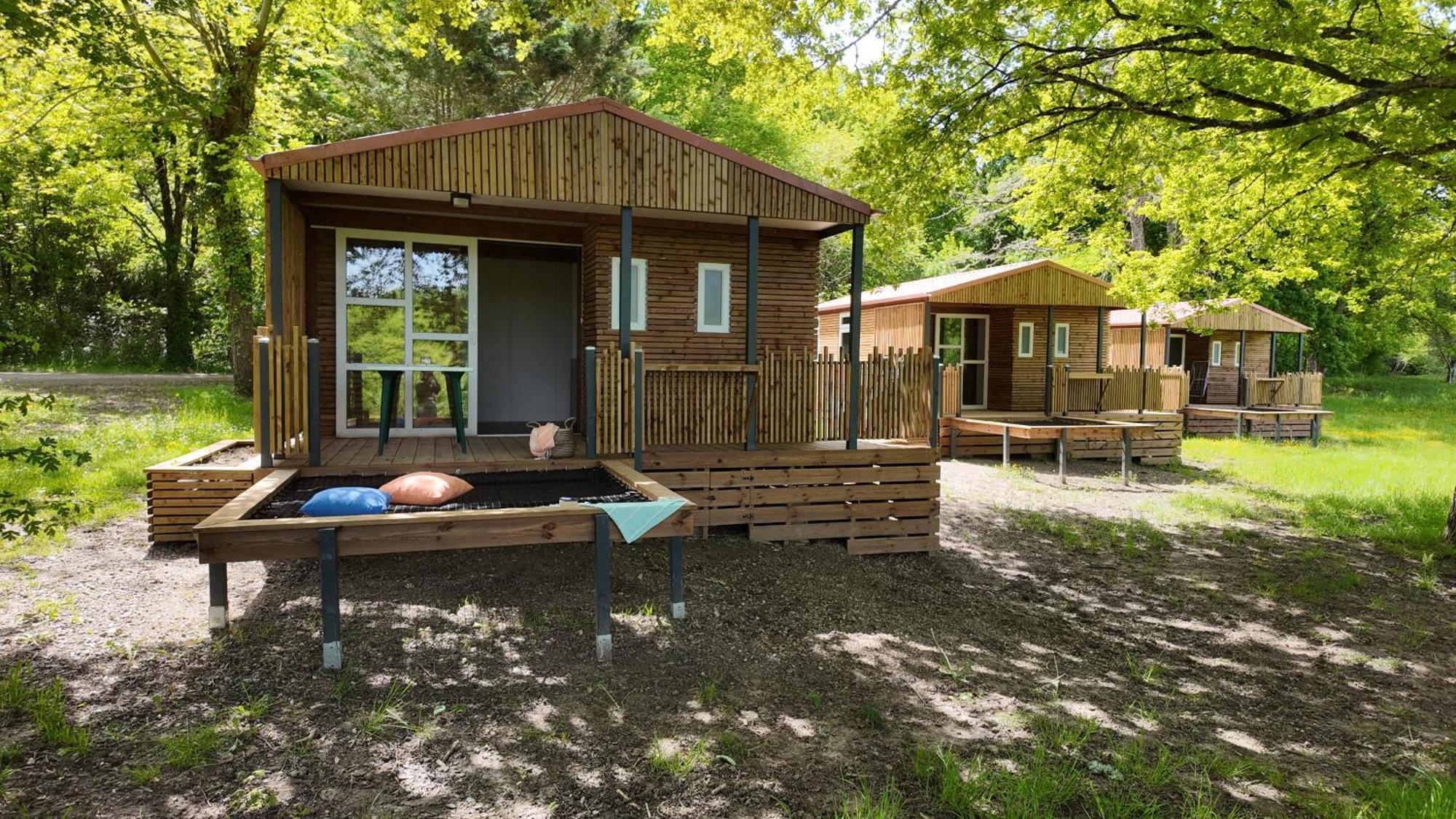 Camping Les Lacs D'Armagnac Bretagne-d'Armagnac Exterior foto